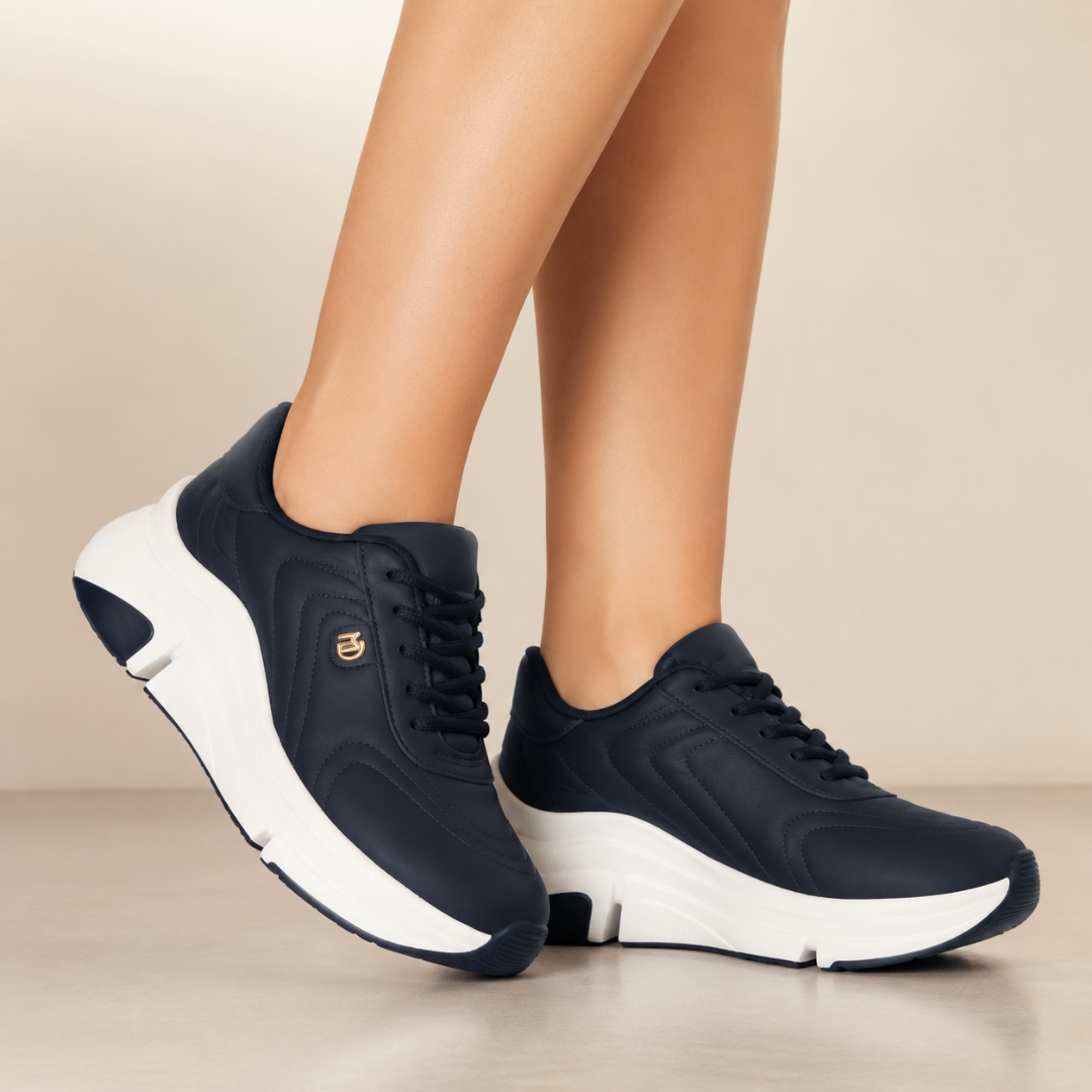 Zapatillas de Plataforma con Cordones