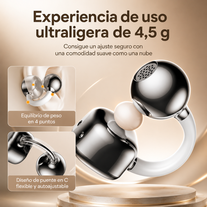 Auriculares Inteligentes con Estuche de Carga Digital