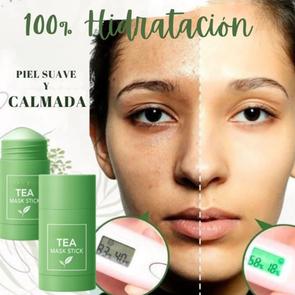 Mascarilla facial de té verde anti-puntos negros - 40g (OFERTA 2X1)