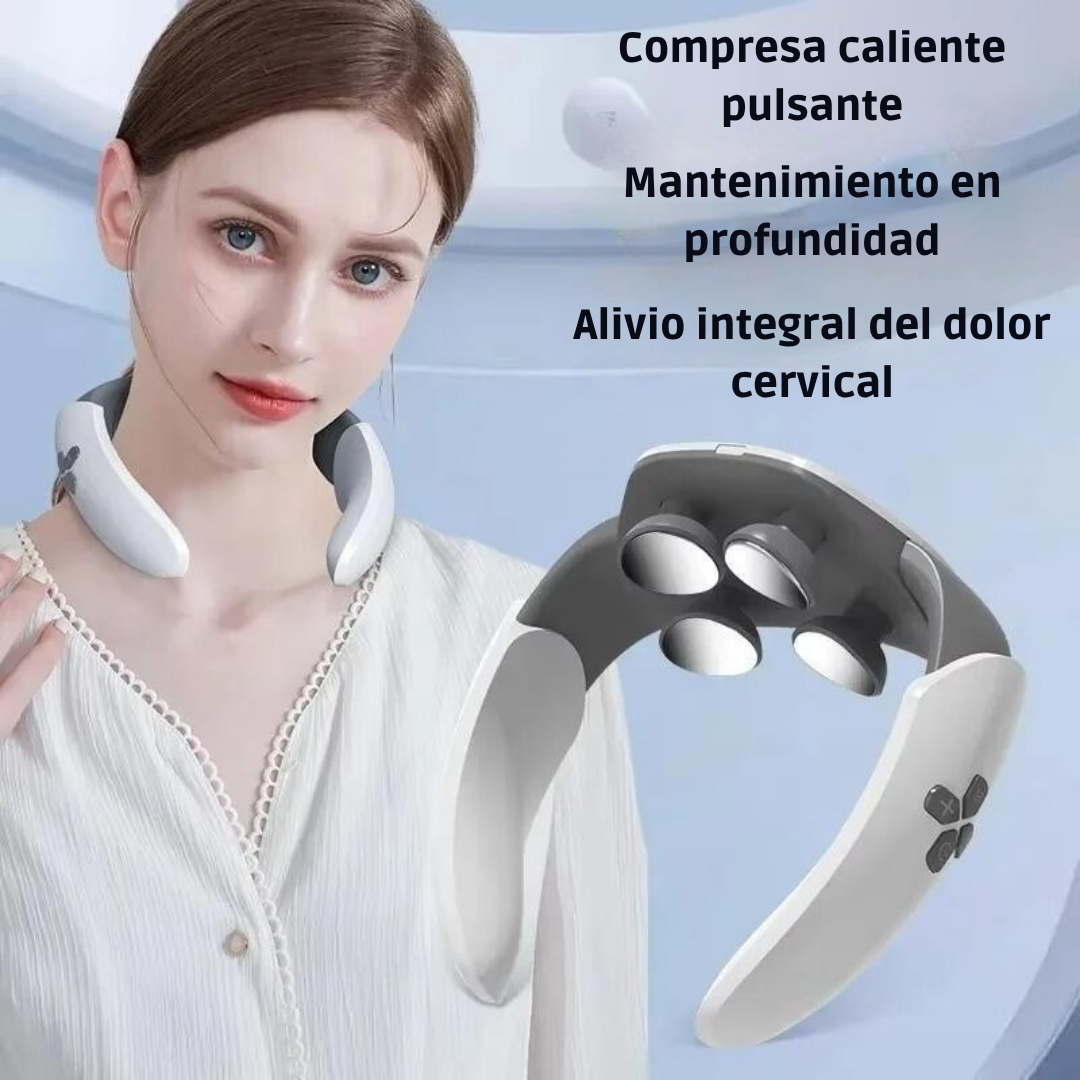 Masajeador de Pulso Inteligente para Alivio Cervical
