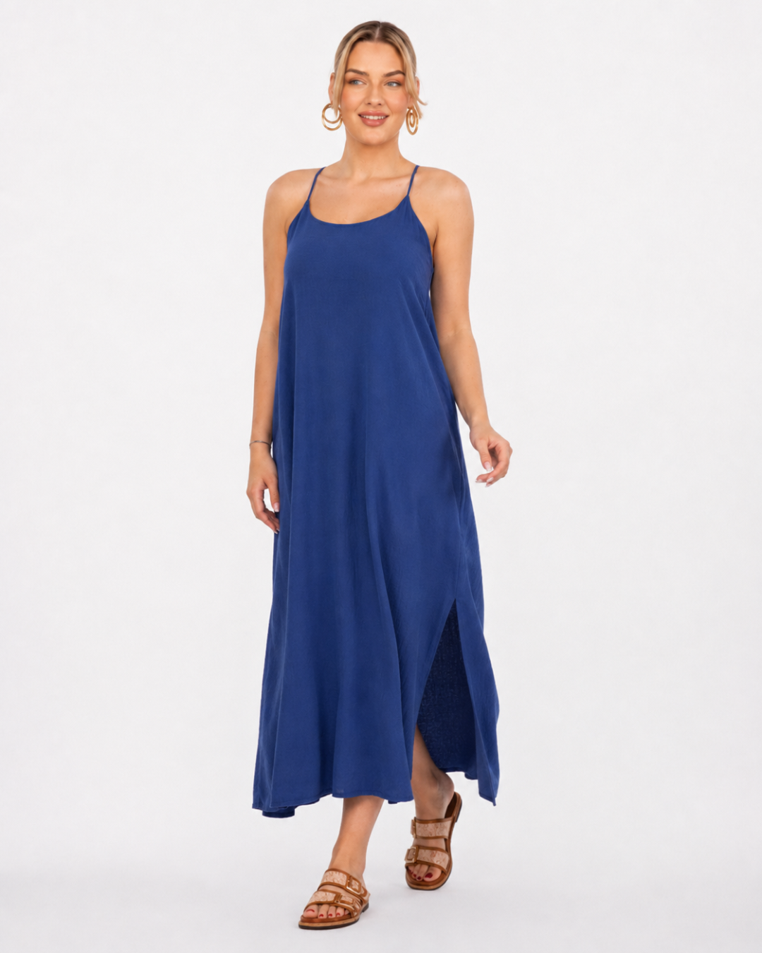 Vestido largo con tirantes®