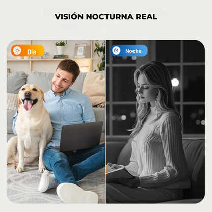 Mini Cámara con Visión Gran Angular y detección de movimiento®