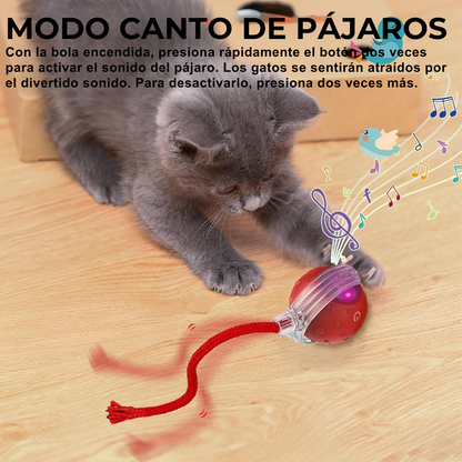 Pelota Interactiva para Mascotas Recargable para Horas de Diversión