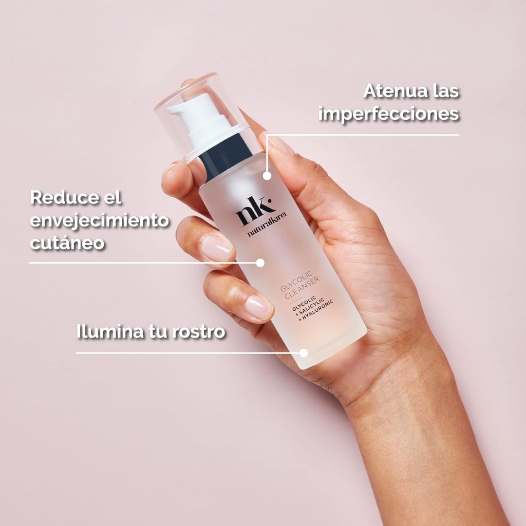 Limpiador Exfoliante Facial con Ácido Glicólico (OFERTA 2X1)