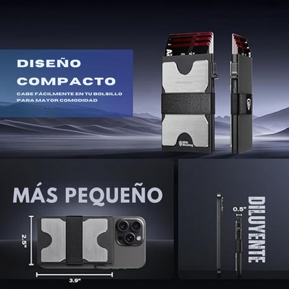 Cartera delgada con tarjetero para hombres®