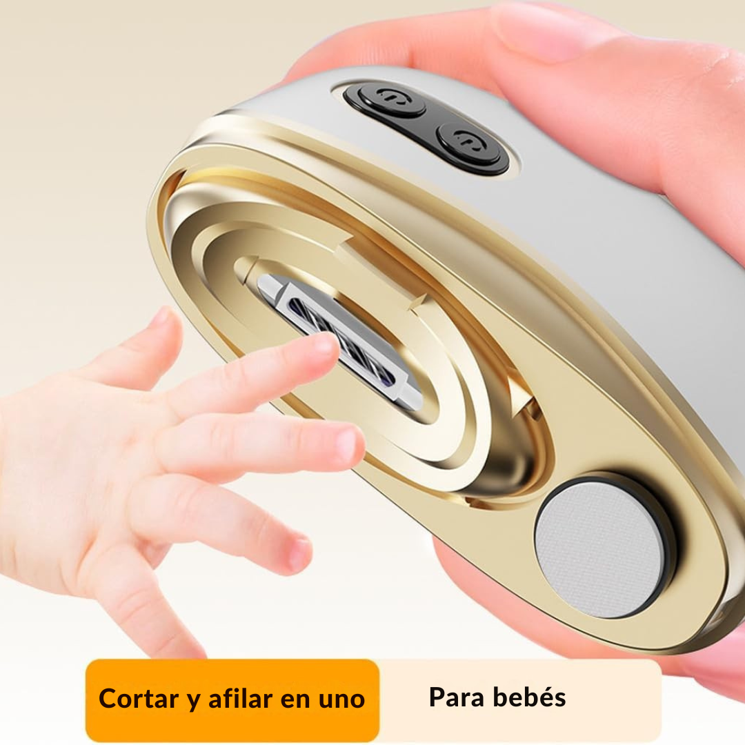 Lima eléctrica de uñas con limado suave 360°