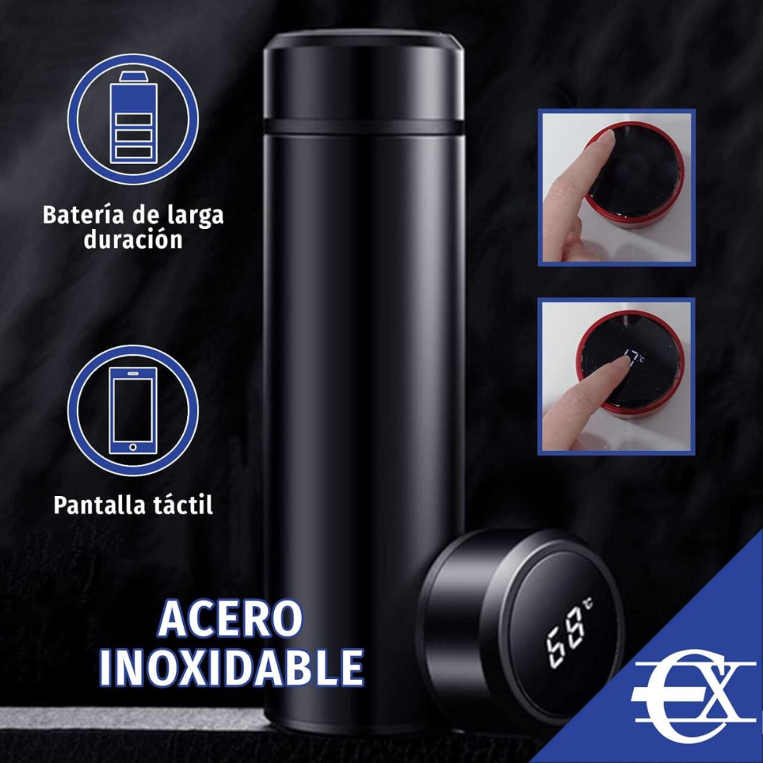 Termo Inteligente con Sensor de Temperatura Táctil®