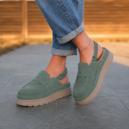 Zapatillas de suela gruesa