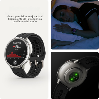 Smart watch Fitness resistente al agua para Android y iPhone con batería de 10 días