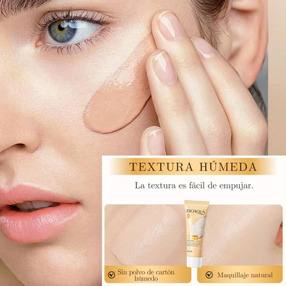 Base Facial con Extracto de Arroz con protección solar