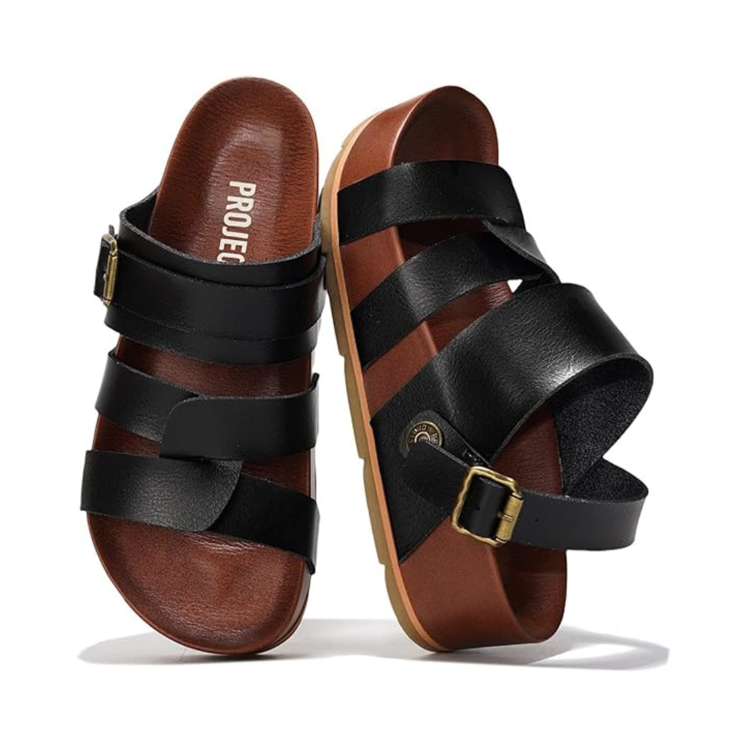 Sandalias Veganas de Plataforma Confort