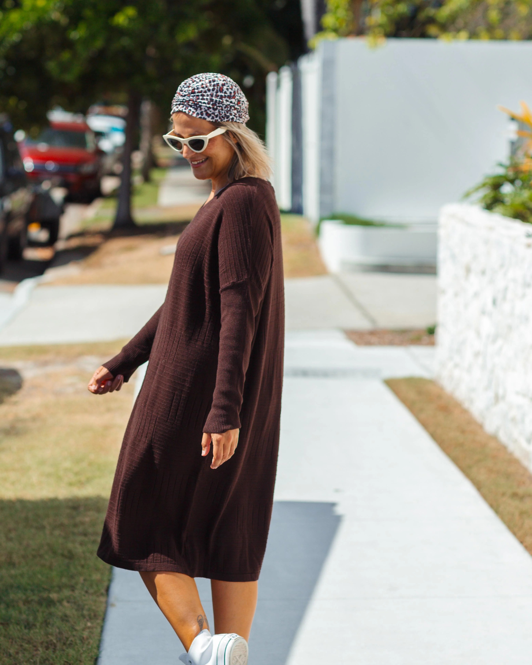 Vestido Oversize Manga Larga