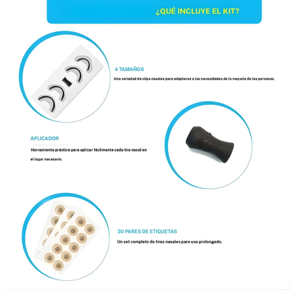 Respira Mejor y Optimiza tu Descanso con el Nasal Strip Starter Kit (OFERTA 2X1)