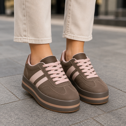 Zapatillas con plataforma de estilo urbano