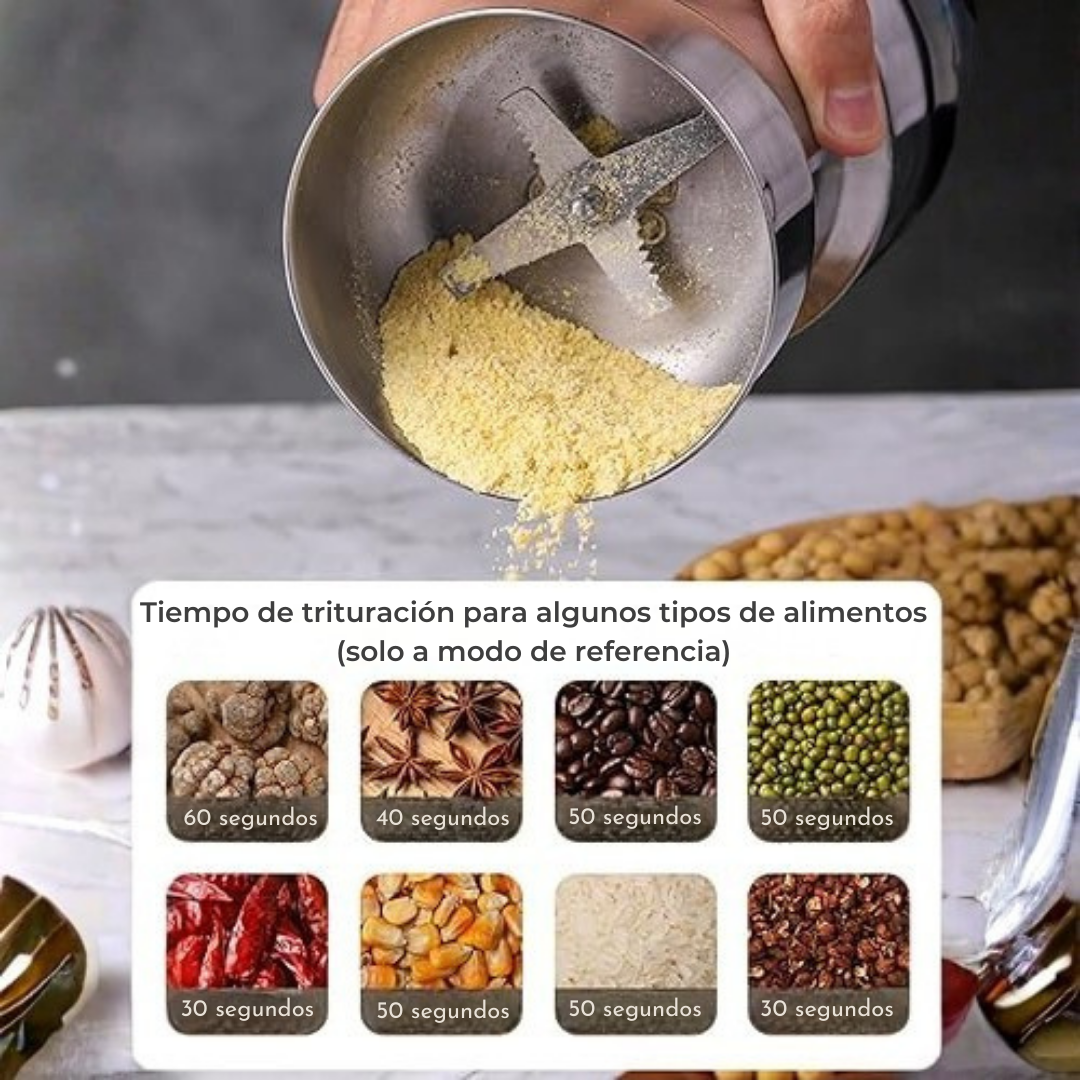 Molinillo De Grano Eléctrico Multifuncional