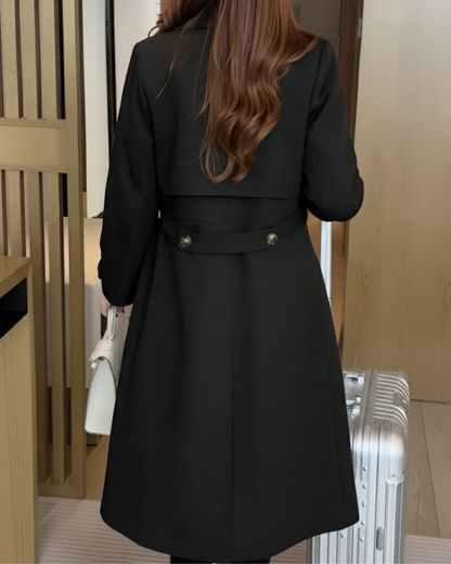 Gabardina con botones dobles para mujer®