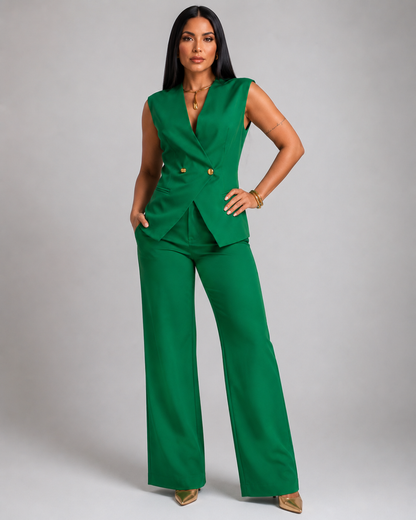 Conjunto elegante de alfaiataria®