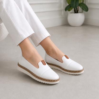 Zapato Plano con Detalle de Yute®