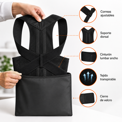 Corrector Postural Ajustable para Espalda®