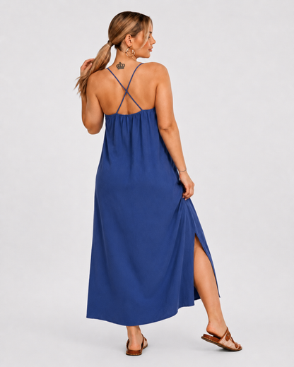 Vestido largo con tirantes®