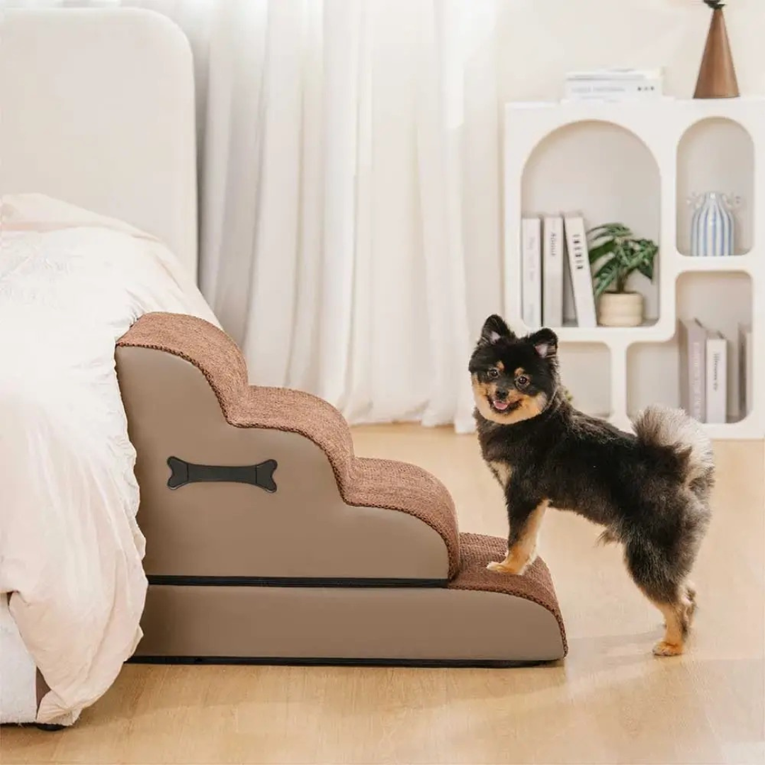 Escalera ajustable con diseño suave y antideslizante para mascotas®