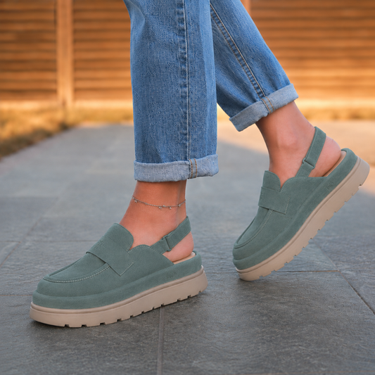 Zapatillas de suela gruesa