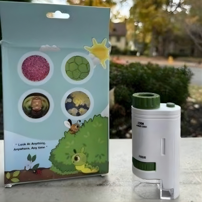 Mini Microscopio Portátil para Pequeños Exploradores