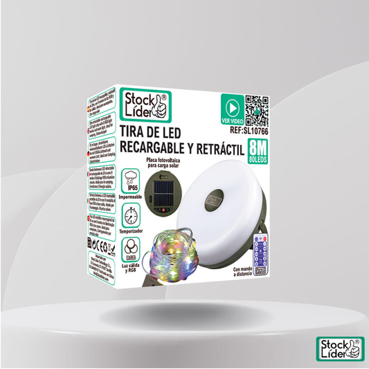 Sistema de Iluminación LED Retráctil de Alta Eficiencia