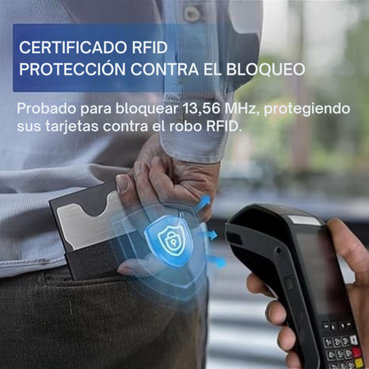 Cartera delgada con tarjetero para hombres®
