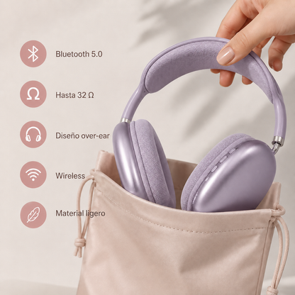 Auriculares Bluetooth Over-Ear