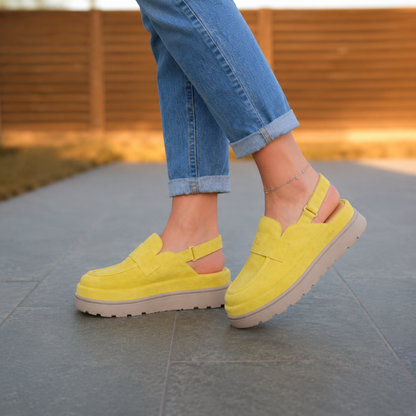 Zapatillas de suela gruesa