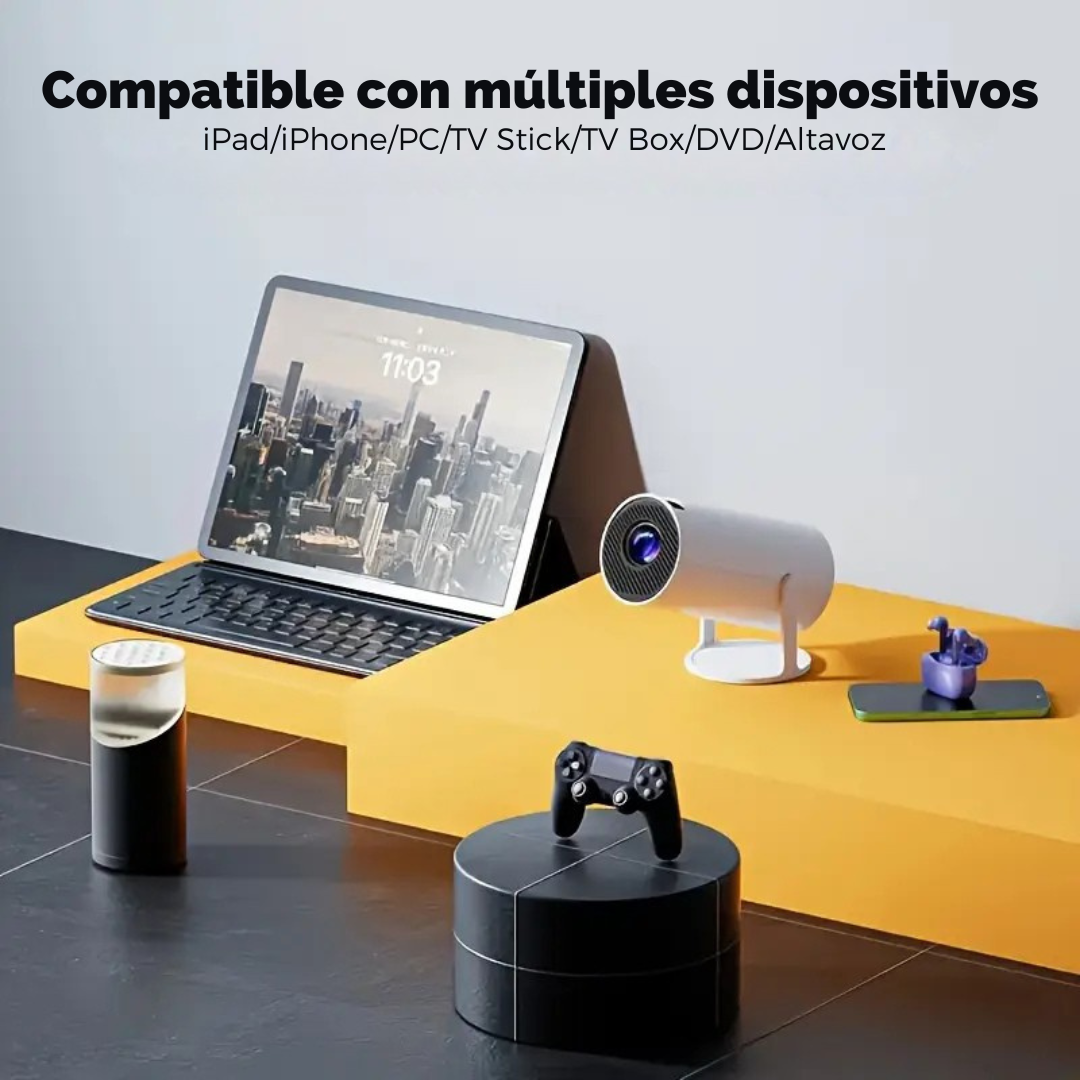 Proyector ultra HD con sistema operativo android