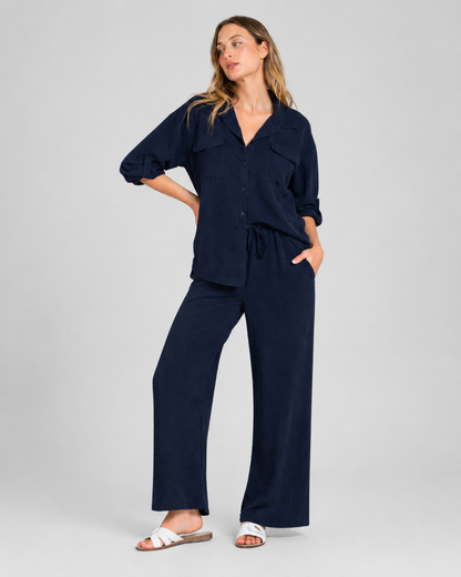 Conjunto de Corte Holgado con Tela Texturizada®