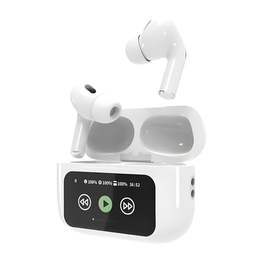 Auriculares Inalámbricos con Pantalla Interactiva