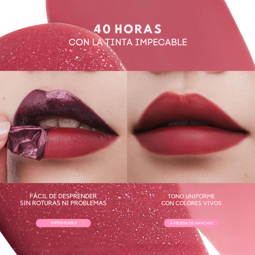 Labial Dúo de Larga Duración y Efecto Voluminizador (OFERTA 2X1)