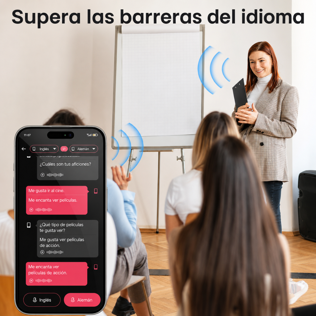 Auriculares Inteligentes de Traducción Instantánea