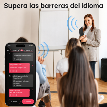Auriculares Inteligentes de Traducción Instantánea