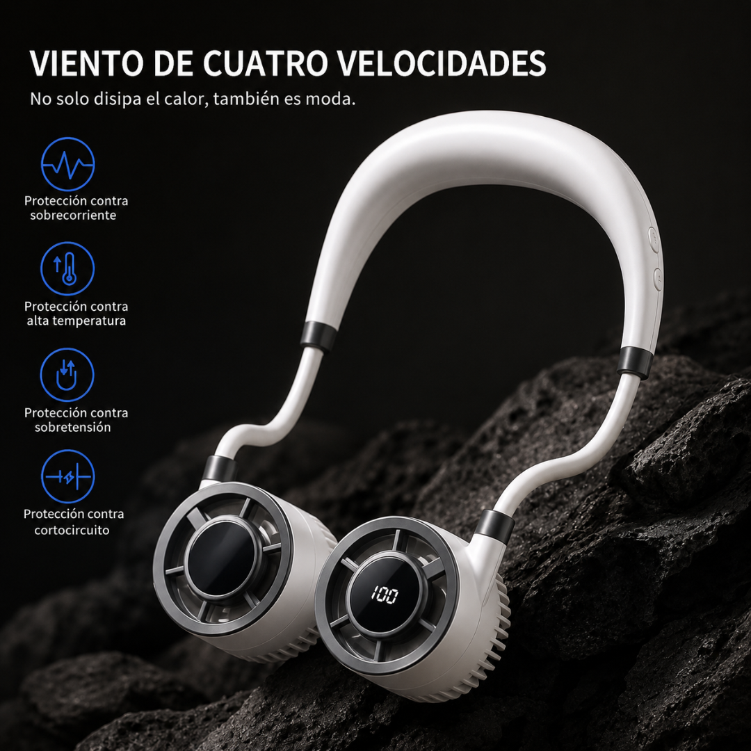 Ventilador de Cuello Portátil