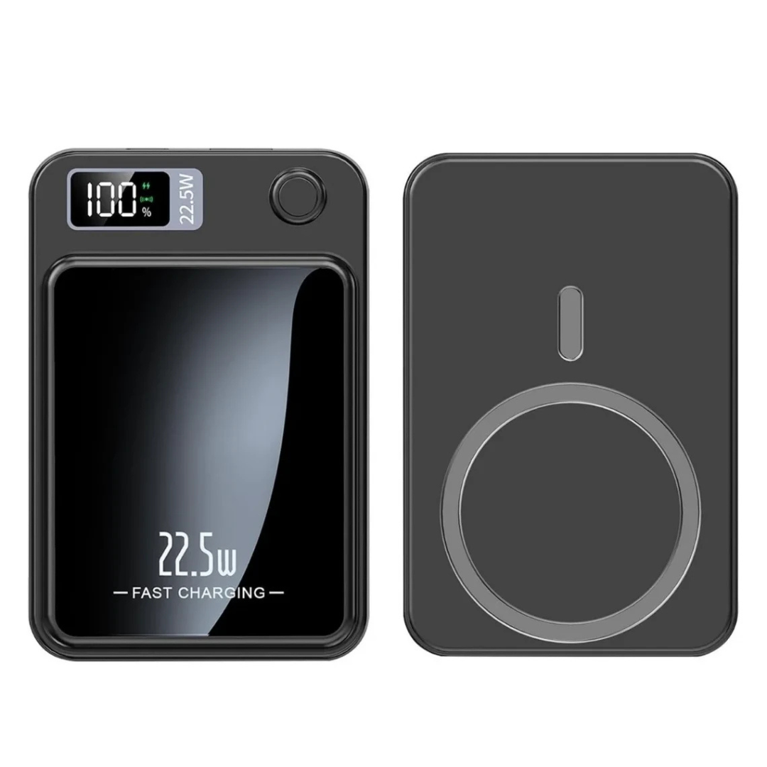 Cargador inalámbrico magnetico de 10000 mAh multifuncional