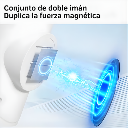 Luminaria led magnética con sensor de movimiento para interiores y exteriores