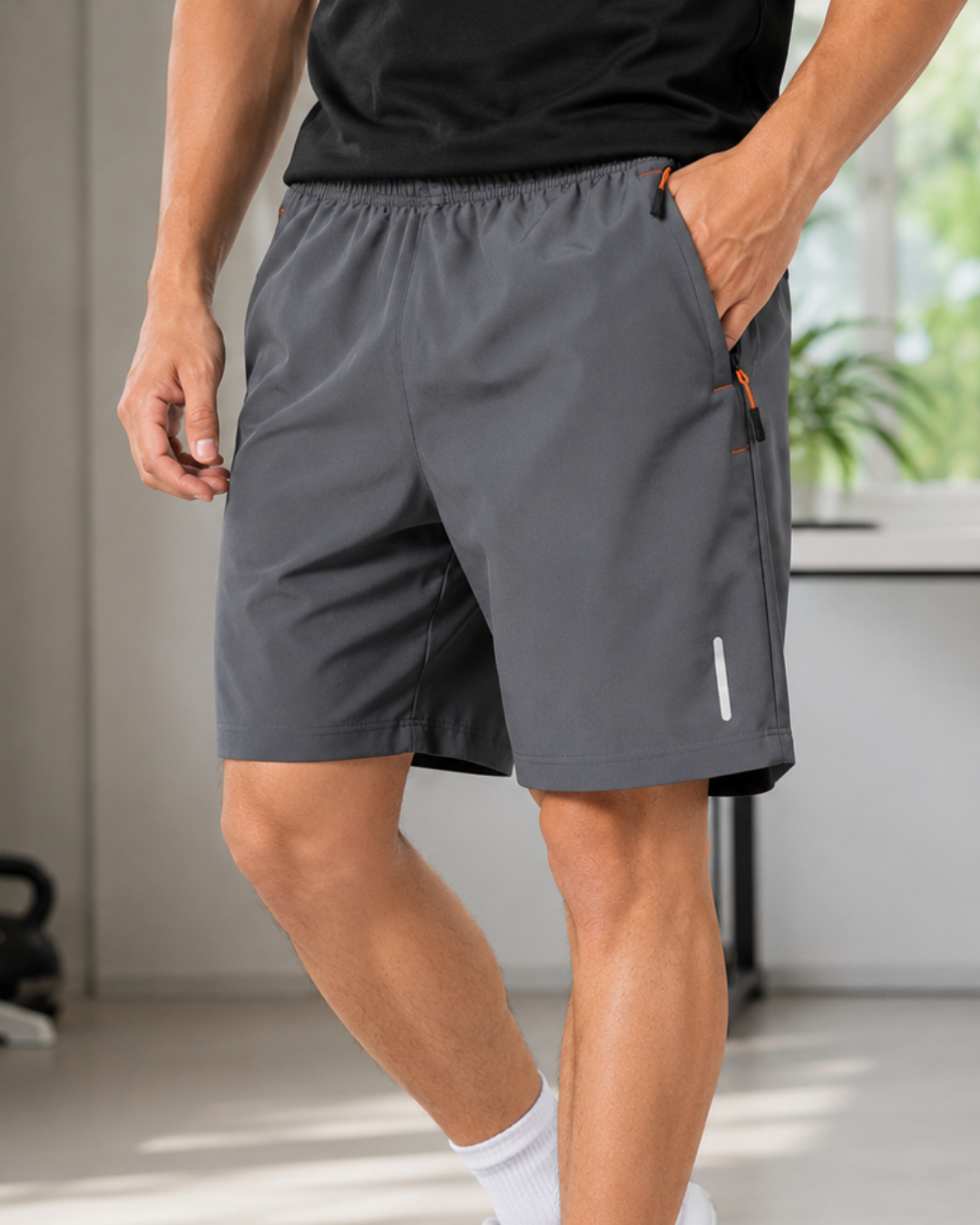 Pantalón Deportivo Corto con Cintura Elástica (OFERTA 2X1)®