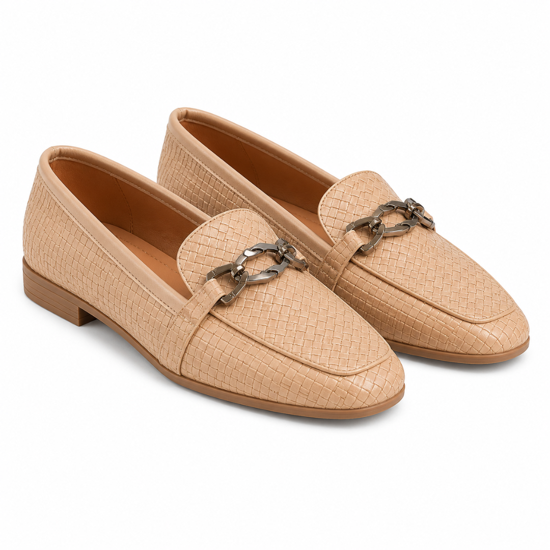 Mocasines Planos con Detalle de Cadena®