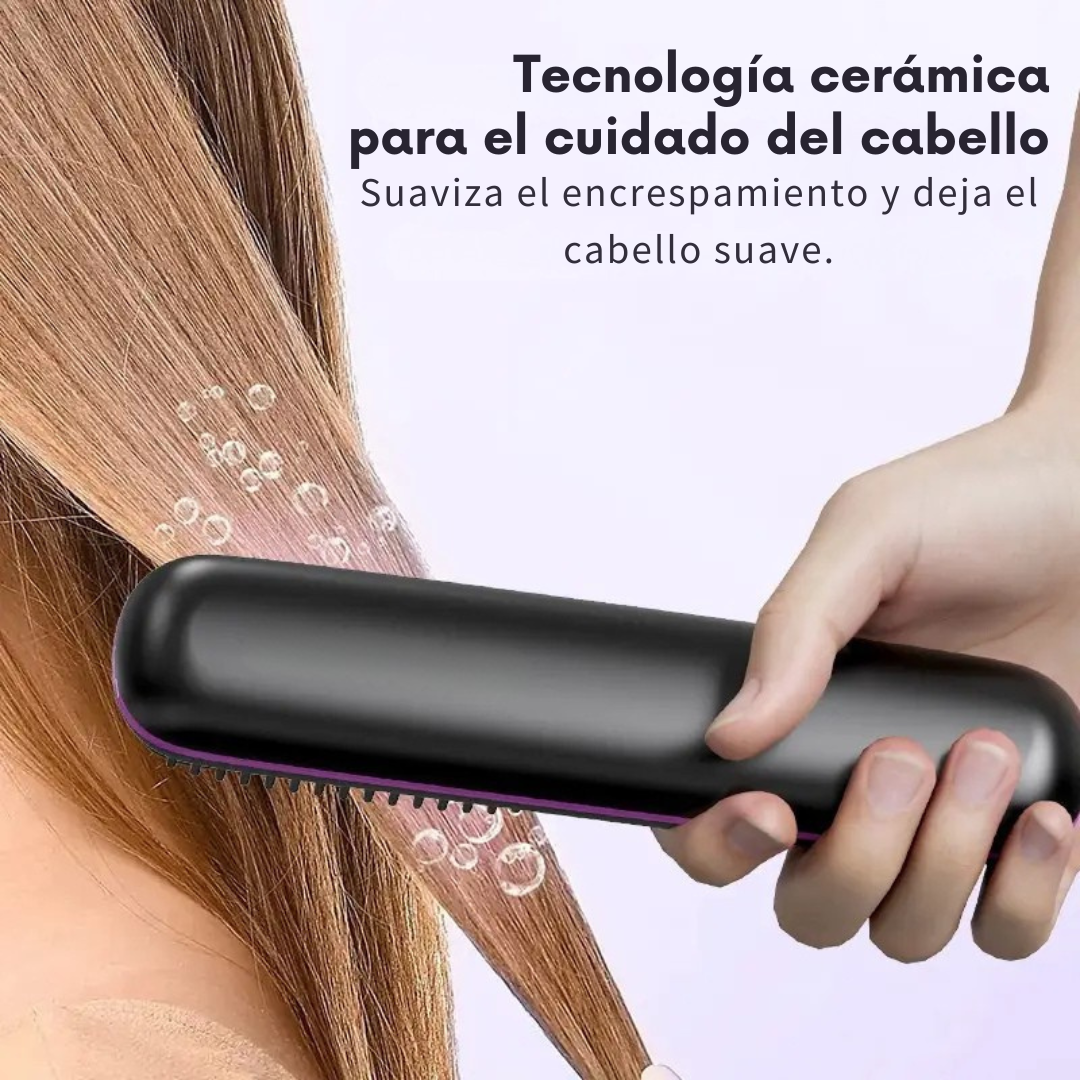 Cepillo inalámbrico con pantalla LCD y calefacción rapida®