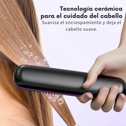 Cepillo inalámbrico con pantalla LCD y calefacción rapida®