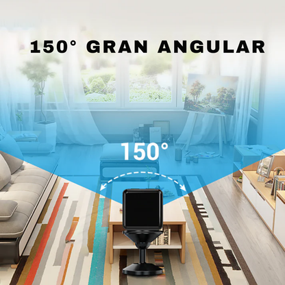 Mini Cámara con Visión Gran Angular y detección de movimiento®