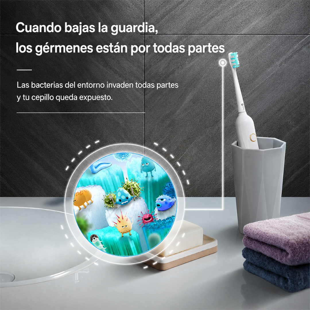 Dispensador UV para Cepillos de Dientes®