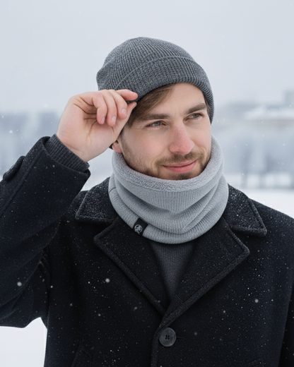 Bufanda de Cuello Elegante con Forro de Terciopelo®