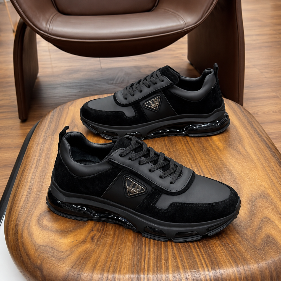 Zapatillas Deportivas en Piel y Gamuza®