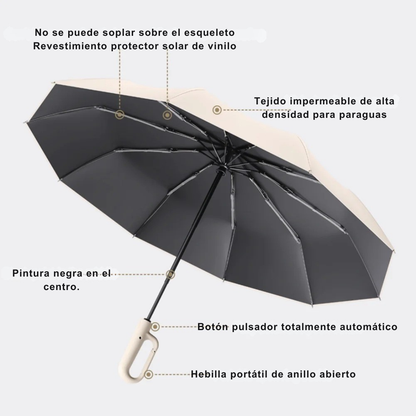 Paraguas con Bucle Totalmente Automático de 105 cm