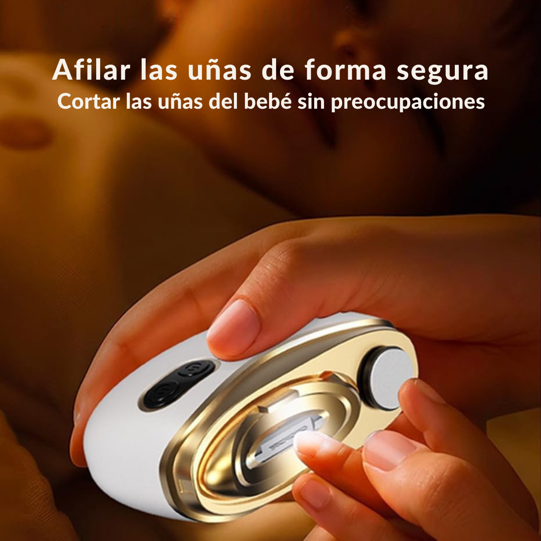 Lima eléctrica de uñas con limado suave 360°